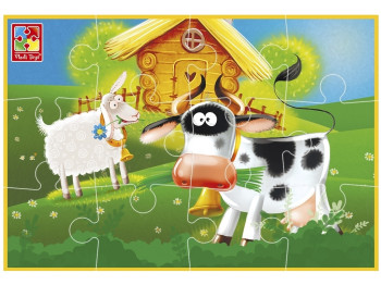 М'які пазли А5, Малюк зможе Ферма, Vladi Toys