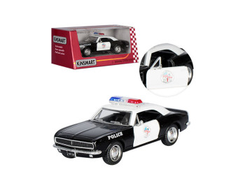 Машинка металлическая инерционная Chevrolet Camaro Z/28 Police 1967 Kinsmart KT5341WP