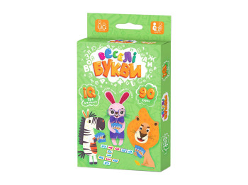 Настільна гра Веселі літери, Danko Toys