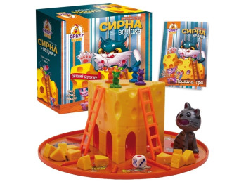 Настільна гра "Сирна вечірка", 5+, Vladi Toys