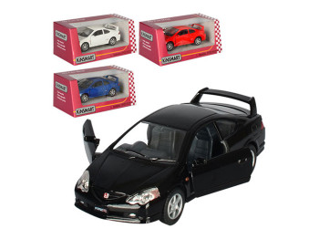 Машинка металлическая инерционная HONDA INTEGRA TYPE R. Kinsmart KT 5053 W