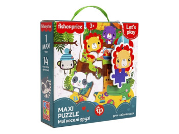 Maxi puzzle Fisher Price, Мої веселі друзі, Vladi Toys VT1711-10