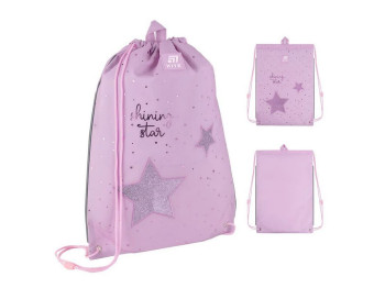 Сумка для взуття зі шнурками Shining Star K25-600M-11, 46×33 см, затяжка шнурком, Kite