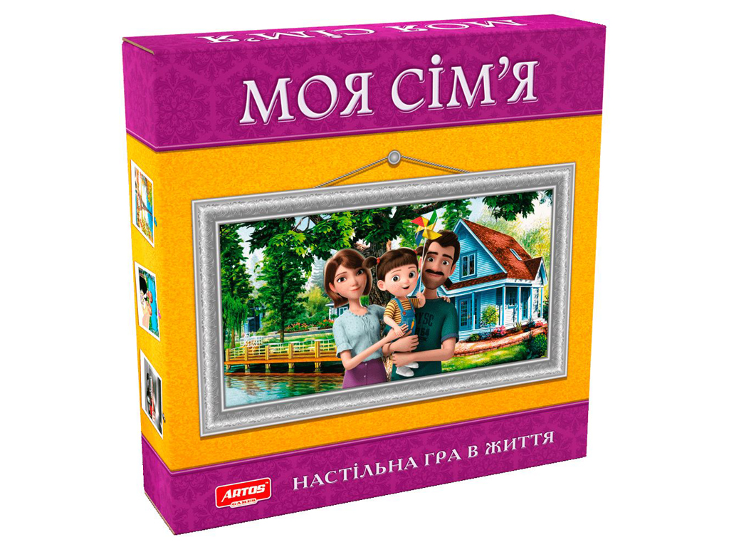 Настільна гра Моя сім'я. Artos Games 4820130620765
