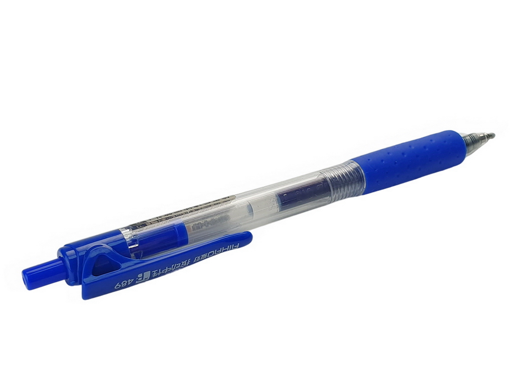 Ручка гелева синя. AIHAO AH489