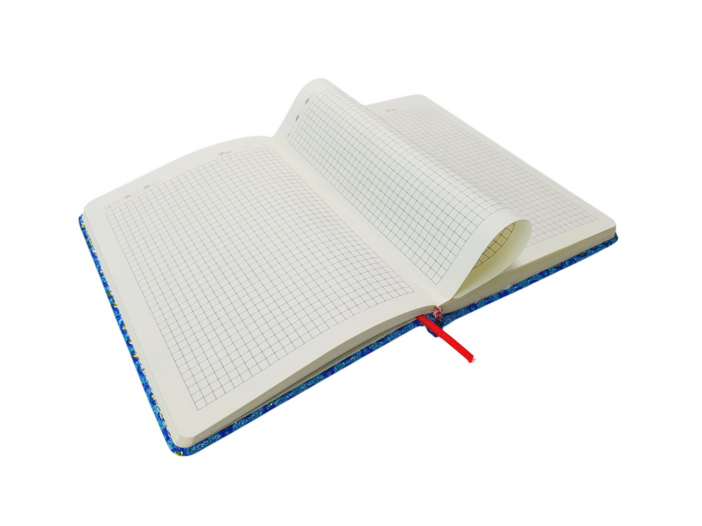 Блокнот с блестящей обложкой 14х8,5 см. AIHAO CS-14625-36