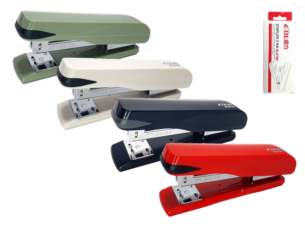 Степлер 24/6, DL0180, потужність 25 аркушів