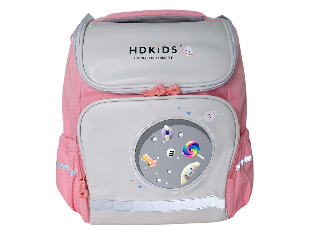 Школьный рюкзак с жесткой спинкой HDKid, микс цветов
