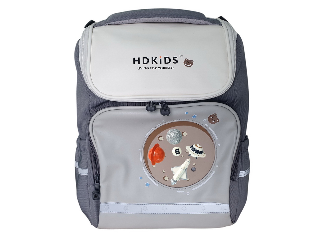 Школьный рюкзак с жесткой спинкой HDKid, микс цветов