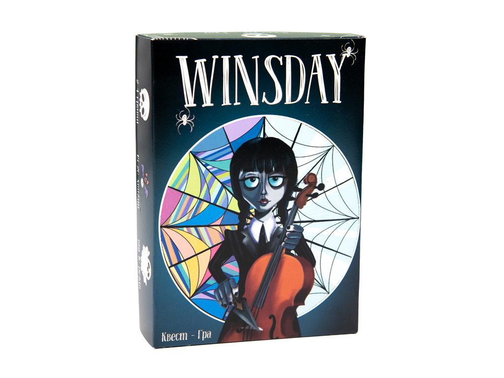 Гра настільна квест WINSday, з картками та кубиком, Strateg