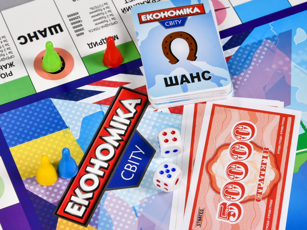 Настільна гра Економіка світу, Strateg 31028