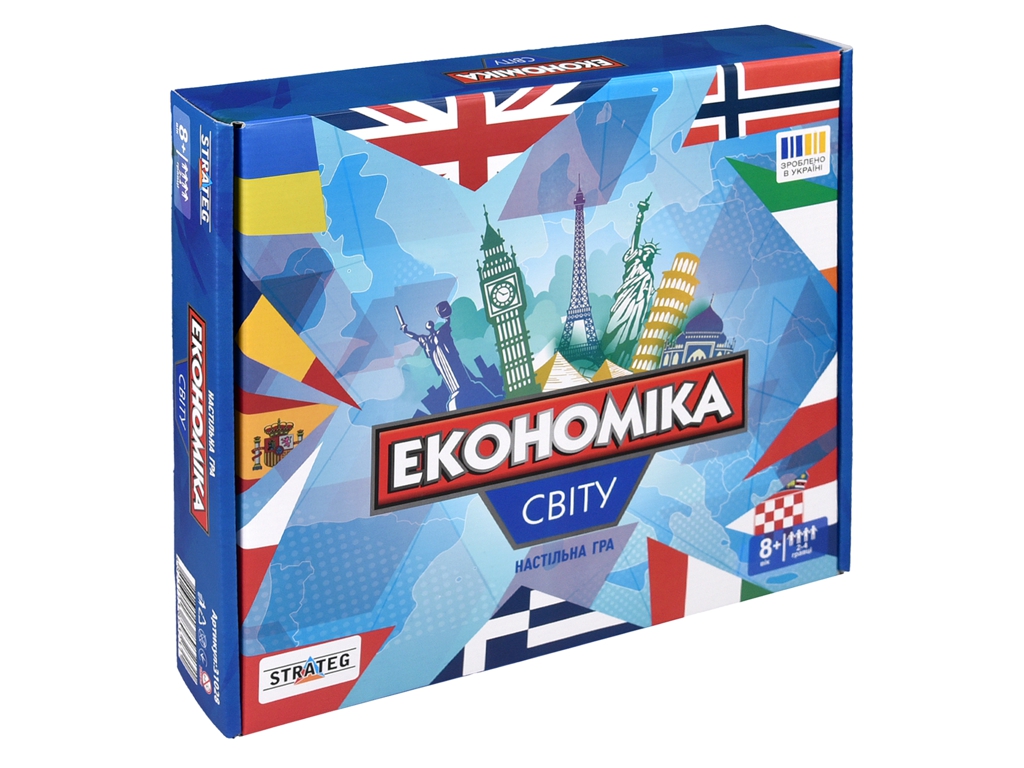 Настільна гра Економіка світу, Strateg 31028