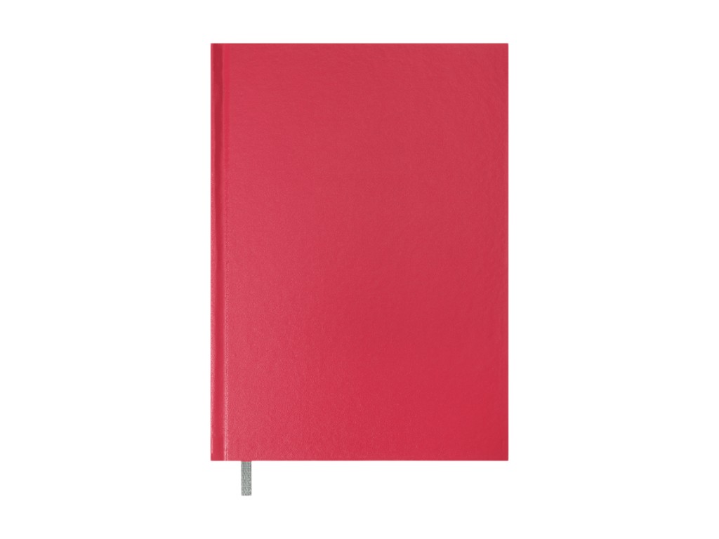 Записна книга, А5, 64 арк., клітинка, рожева, бумвініл