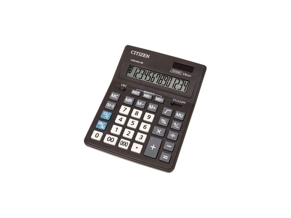 Калькулятор CDB1401-BK 14розр., Citizen CDB1401-BK