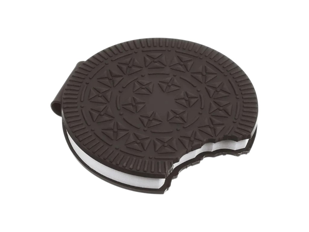 Блокнот нелінований Chocolate Cookie, 90x90 мм, 80 аркушів, ароматизована обкладинка, ZiBi