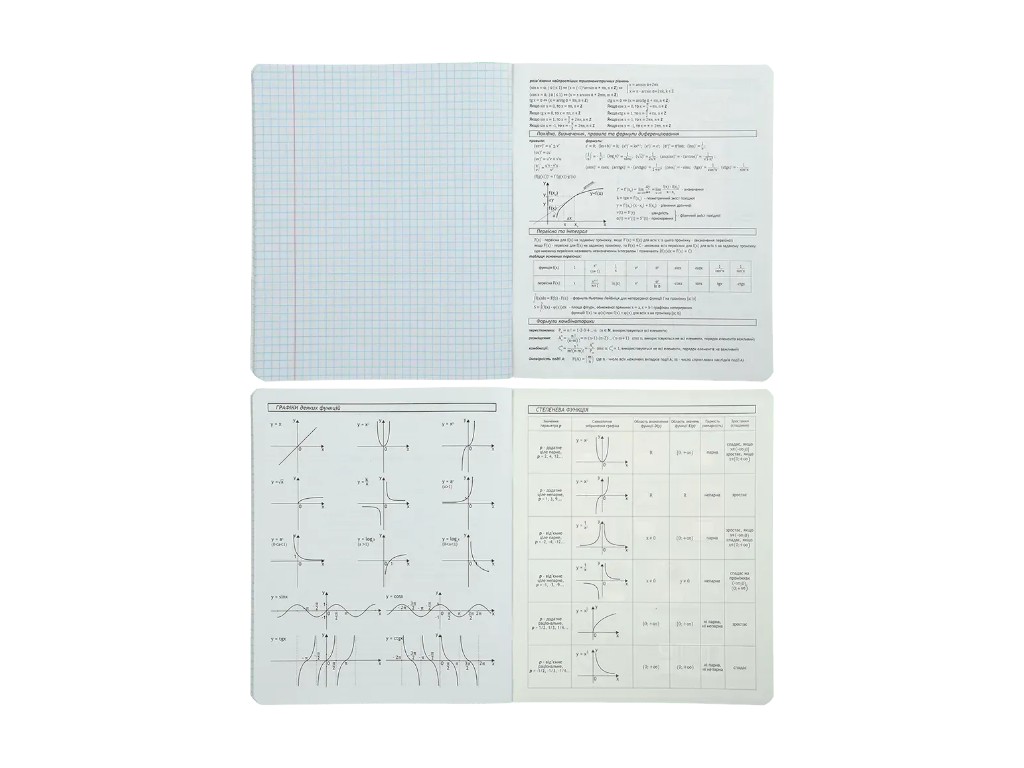 Тетрадь предметная алгебра клетка, 48 листов