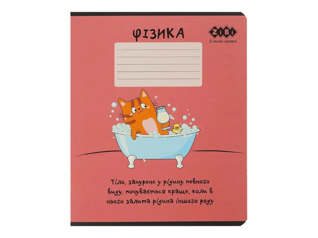 Тетрадь предметная в клетку Физика, 36 листов B5 (цена за 1 шт)