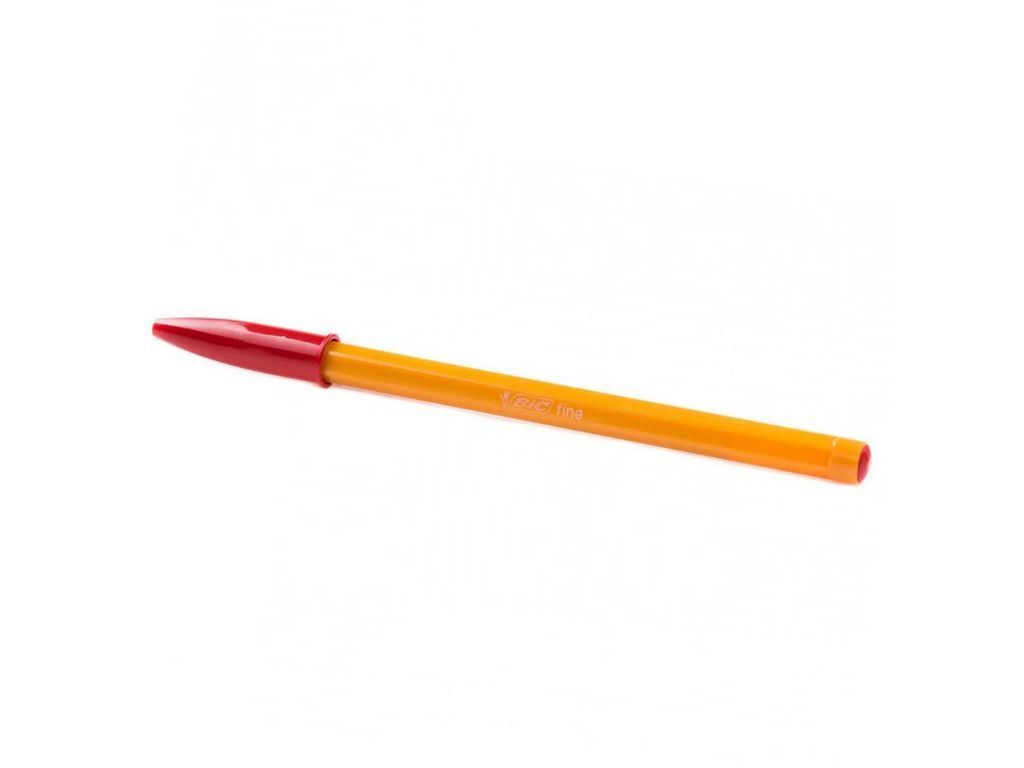 Ручка Orange, красная, со штрих-кодом на штуку, BIC bc8099241