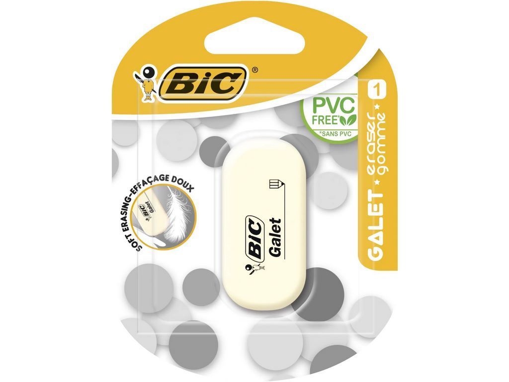 Гумка Galet, блістер, BIC bc927868