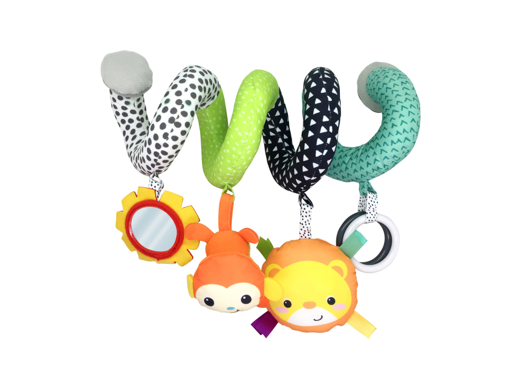 Развивающая игрушка спираль Сафари, Infantino