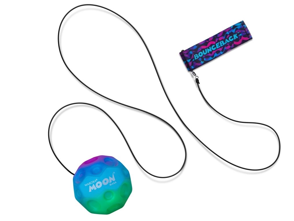 Мяч-прыгунчик на резинке Moon Ball “Gradient” Waboba 334C04_A