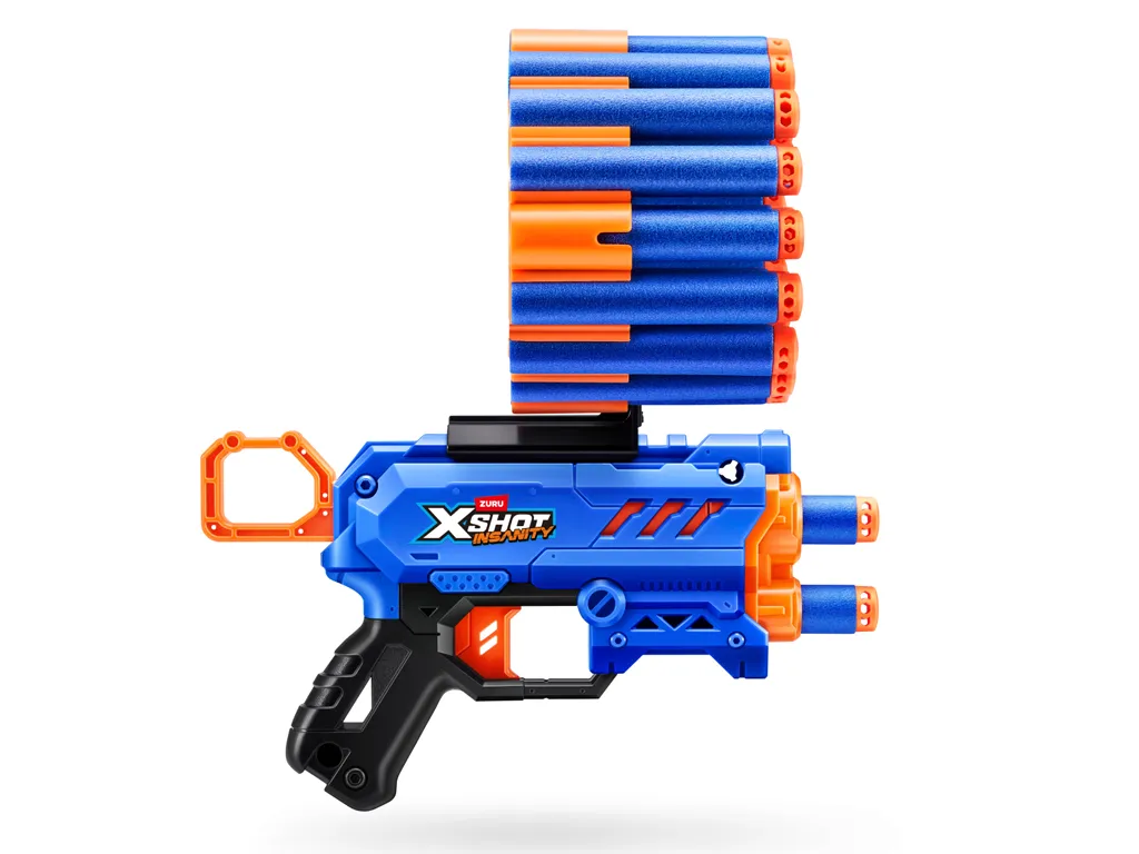Быстрострельный игрушечный бластер X-Shot, Insanity Micro, 24 патрона, Zuru 36795R