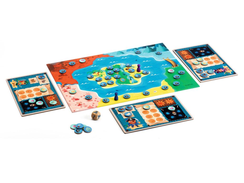 Настольная игра Пиратский остров, Djeco