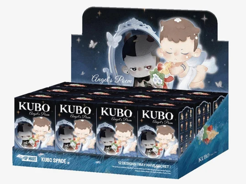 Игрушка-сюрприз с коллекционной фигуркой KUBO, Серия Angel's Poem, Pop Mart KAP-01