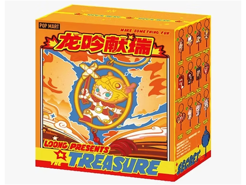 Коллекционный брелок-сюрприз Loong Presents, Серия the Treasure Pendant, Pop Mart LPTT-01