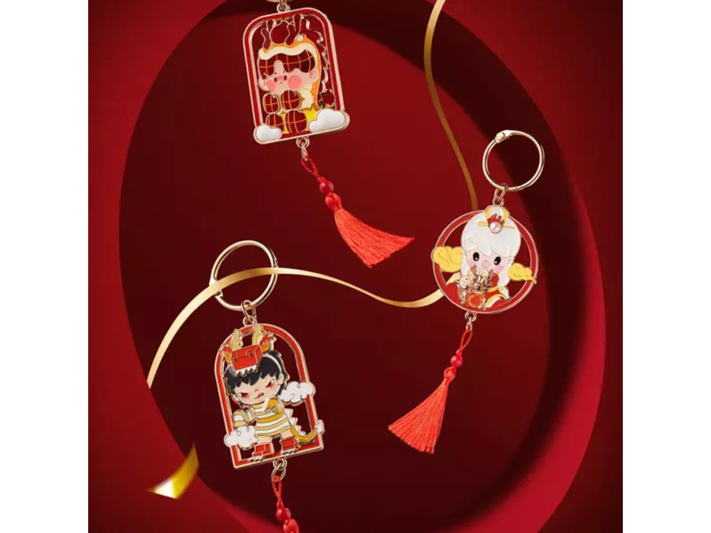 Коллекционный брелок-сюрприз Loong Presents, Серия the Treasure Pendant, Pop Mart LPTT-01
