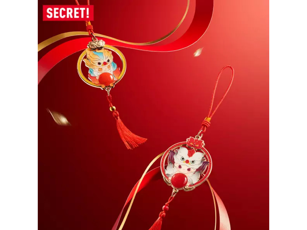 Коллекционный брелок-сюрприз Loong Presents, Серия the Treasure Pendant, Pop Mart LPTT-01