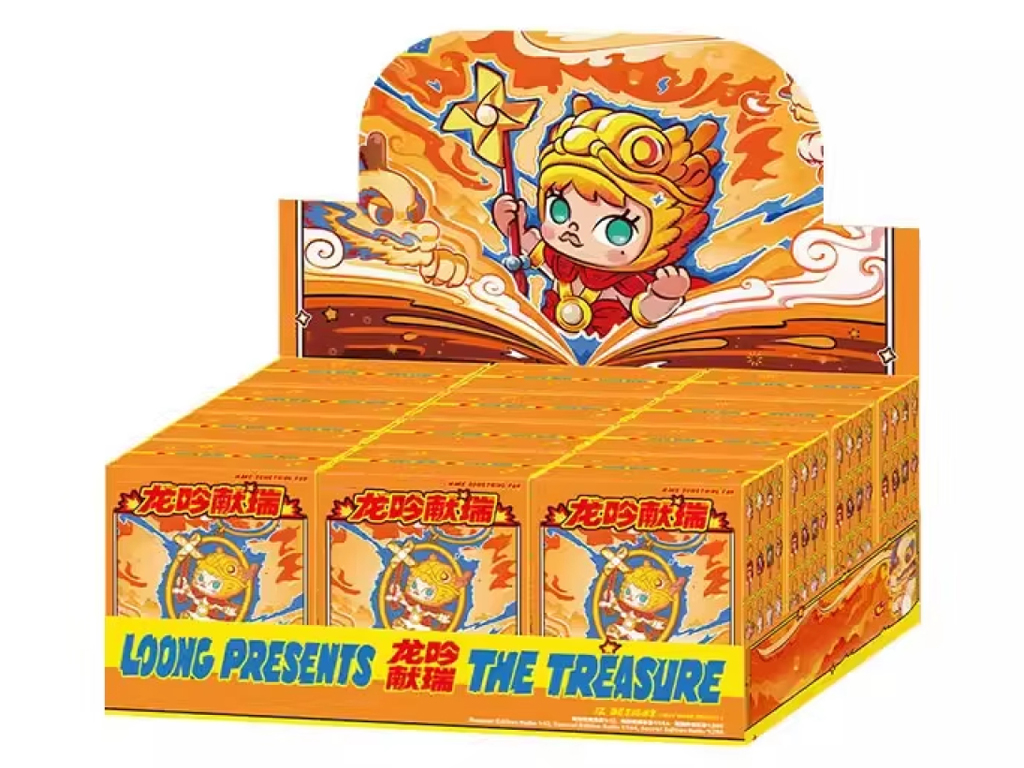 Коллекционный брелок-сюрприз Loong Presents, Серия the Treasure Pendant, Pop Mart LPTT-01