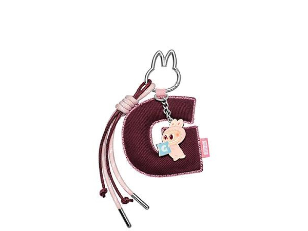 Коллекционный брелок-сюрприз THE MONSTERS, Серия Pin for Love, Letter, AM, Pop Mart MPFL-02