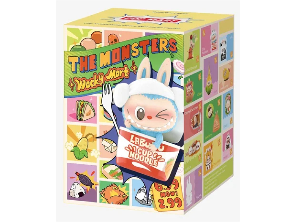 Игрушка-сюрприз с коллекционной фигуркой THE MONSTERS, серия Wacky Mart, Pop Mart MWM-01