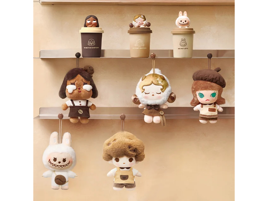 Коллекционная мягкая игрушка-сюрприз POP BEAN, серия Coffee Factory, Pop Mart PBCF-01