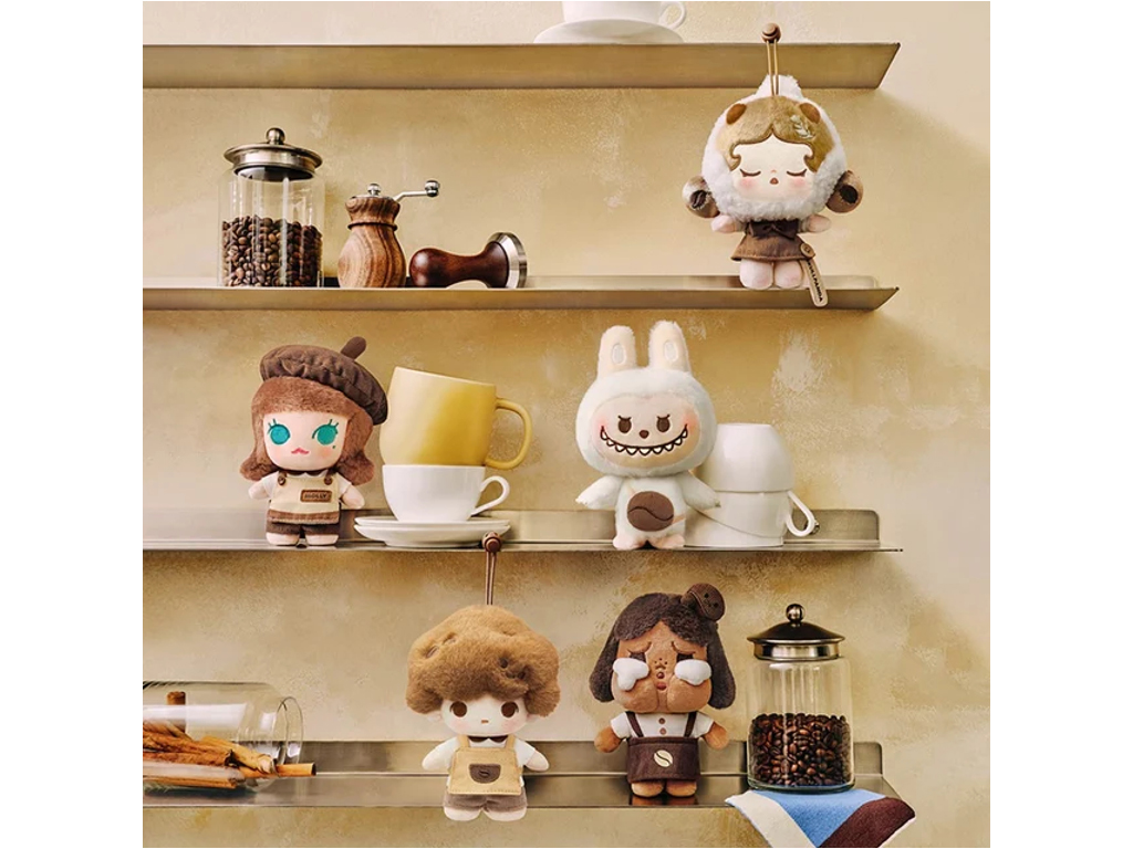 Коллекционная мягкая игрушка-сюрприз POP BEAN, серия Coffee Factory, Pop Mart PBCF-01