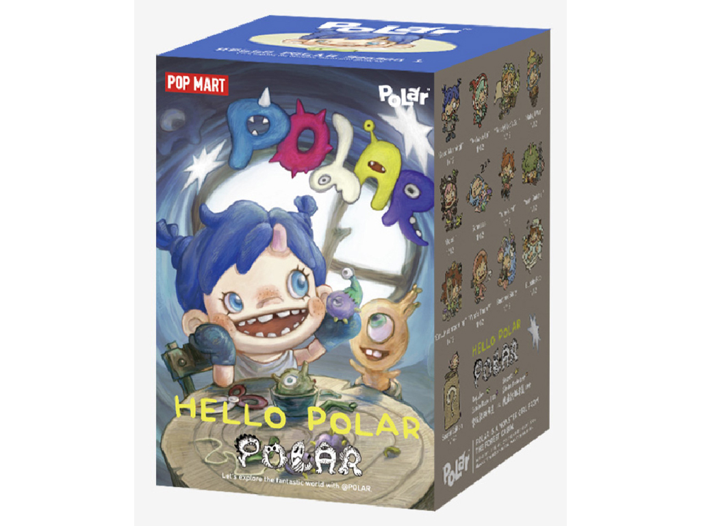 Игрушка сюрприз с коллекционной фигуркой POLAR, серия HELLO POLAR Season 1, Pop Mart PLHP-01