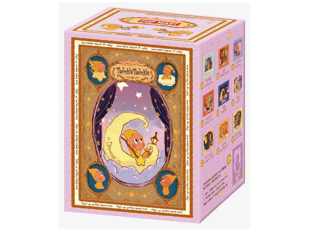 Игрушка-сюрприз с коллекционной фигуркой Twinkle Twinkle, Серия Light Up, Pop Mart TTLU-01