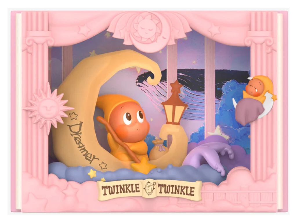 Игрушка-сюрприз с коллекционной фигуркой Twinkle Twinkle, Серия Light Up, Pop Mart TTLU-01