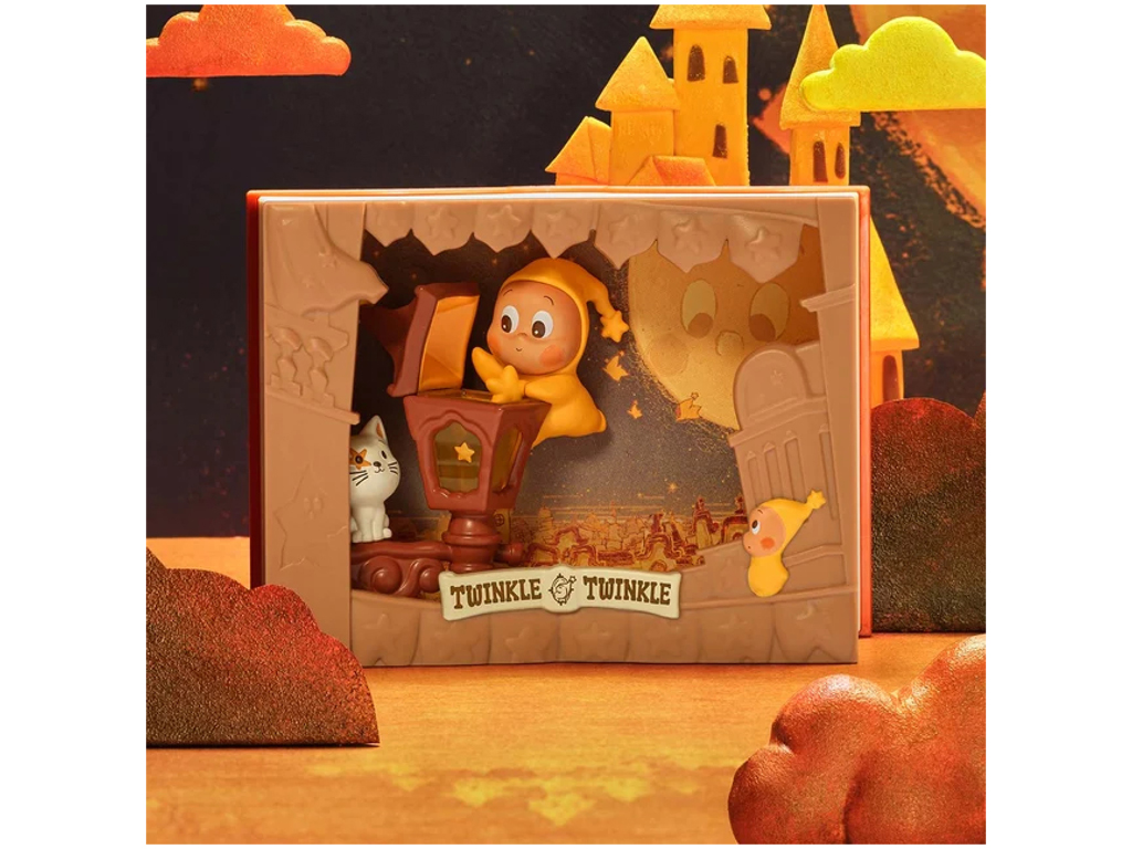Игрушка-сюрприз с коллекционной фигуркой Twinkle Twinkle, Серия Light Up, Pop Mart TTLU-01