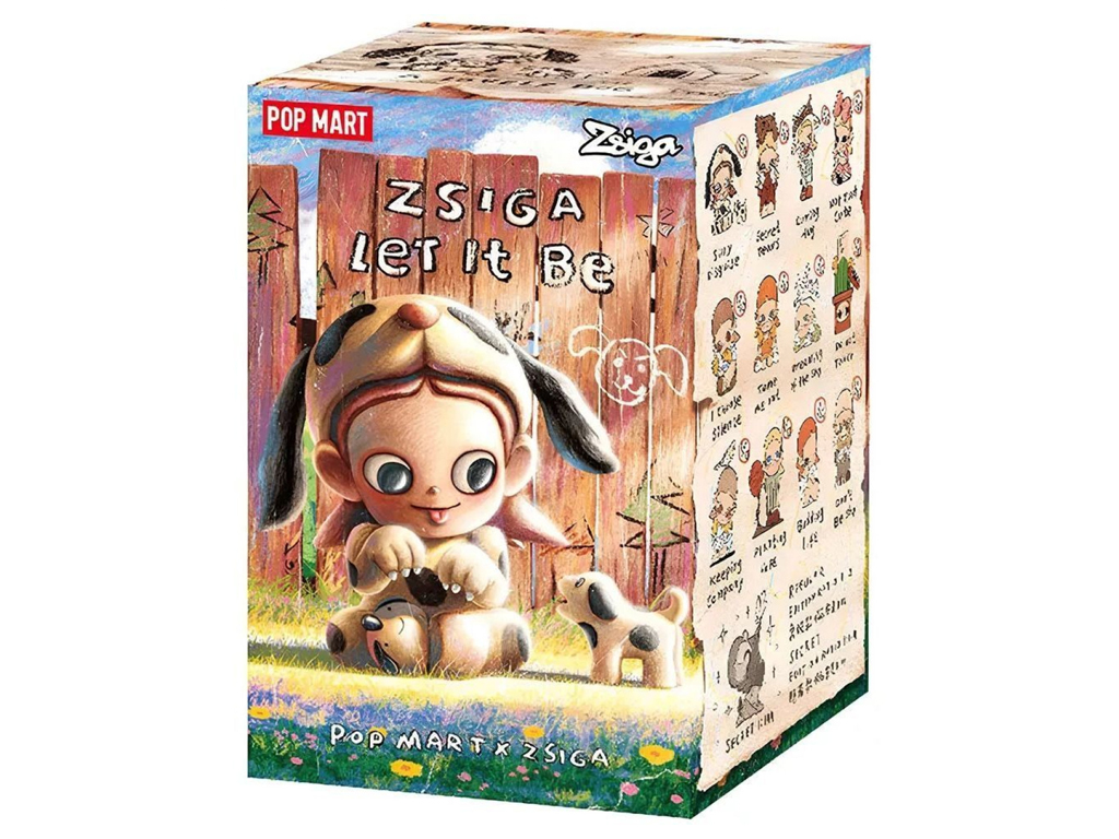 Игрушка сюрприз с коллекционной фигуркой ZSIGA, серия Let It Be, Pop Mart ZLIB-01