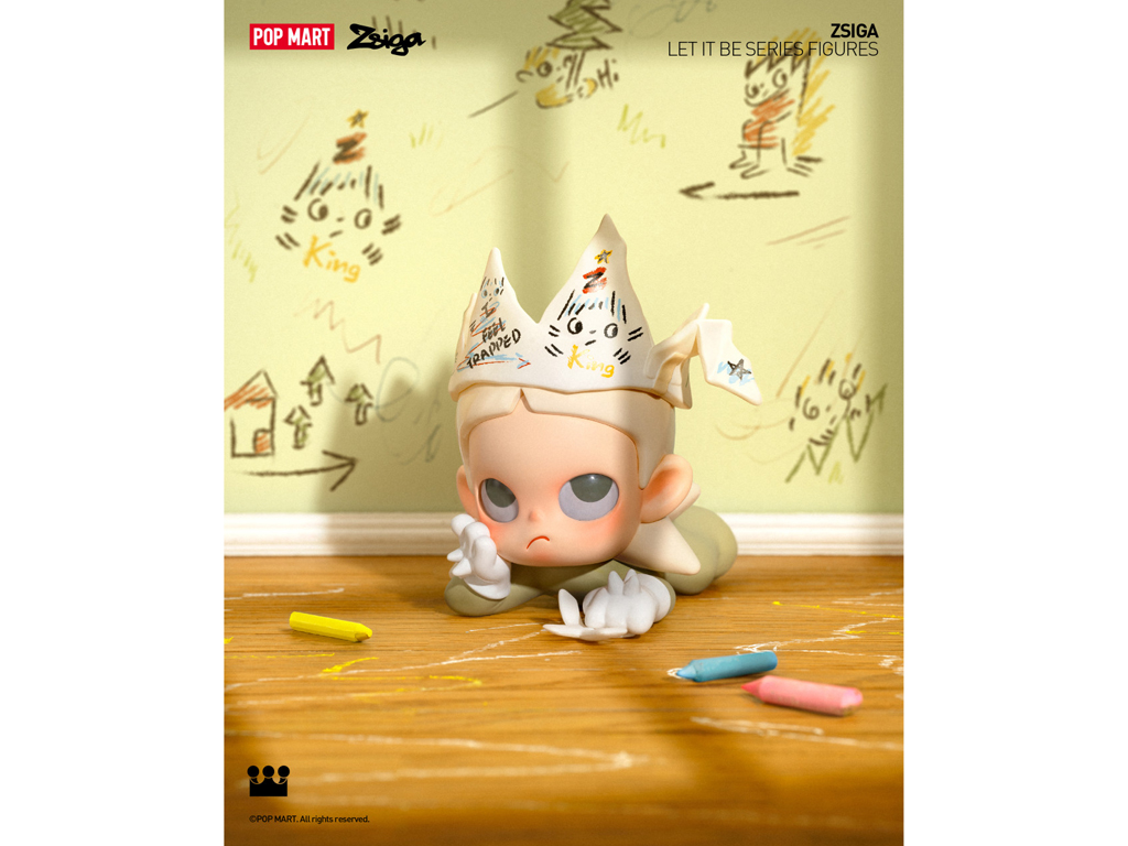 Игрушка сюрприз с коллекционной фигуркой ZSIGA, серия Let It Be, Pop Mart ZLIB-01