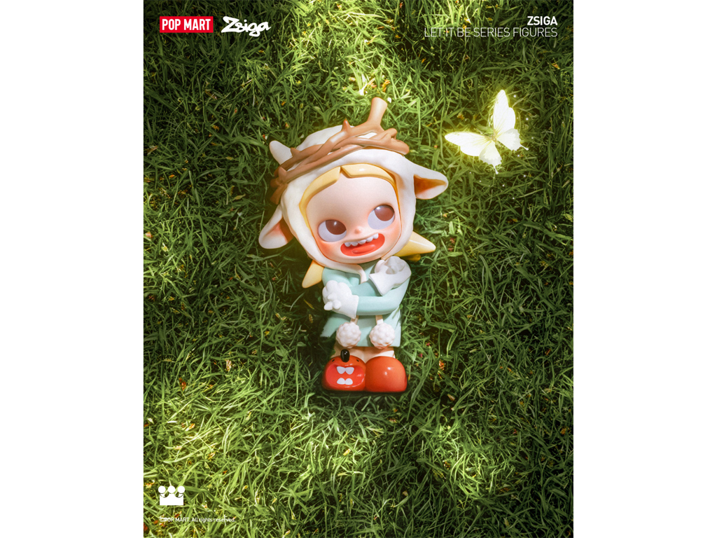 Игрушка сюрприз с коллекционной фигуркой ZSIGA, серия Let It Be, Pop Mart ZLIB-01