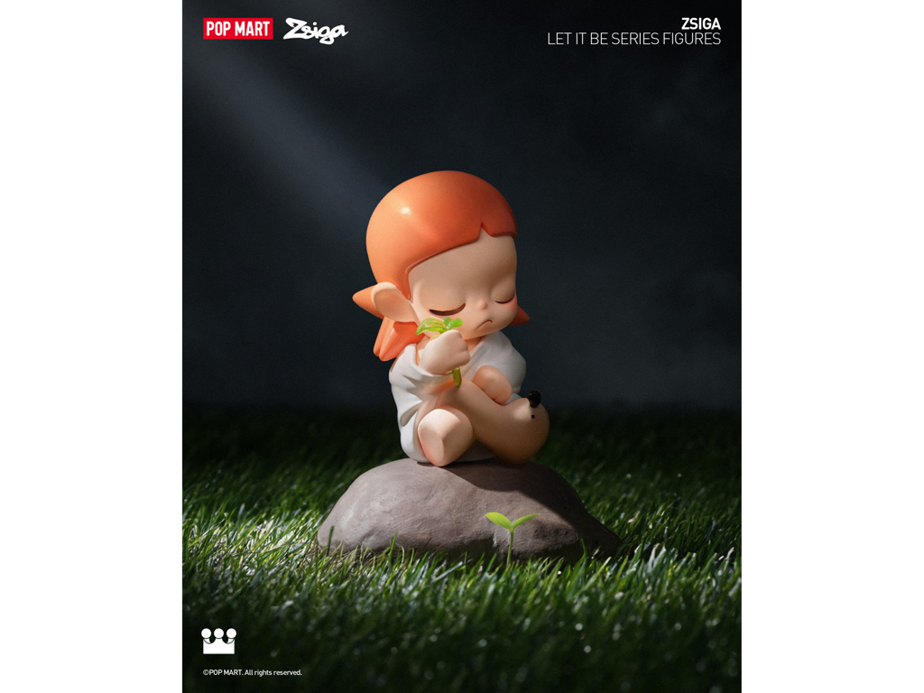 Игрушка сюрприз с коллекционной фигуркой ZSIGA, серия Let It Be, Pop Mart ZLIB-01