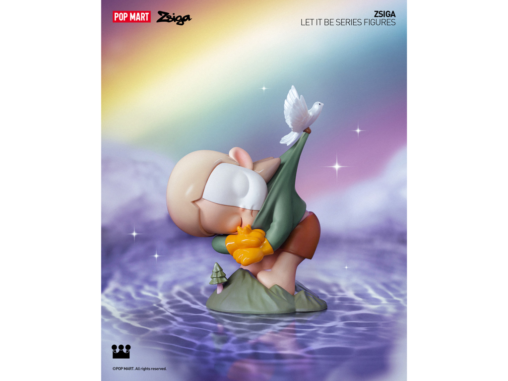 Игрушка сюрприз с коллекционной фигуркой ZSIGA, серия Let It Be, Pop Mart ZLIB-01