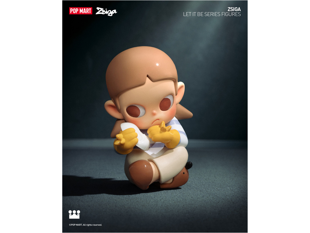 Игрушка сюрприз с коллекционной фигуркой ZSIGA, серия Let It Be, Pop Mart ZLIB-01