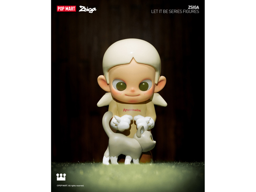 Игрушка сюрприз с коллекционной фигуркой ZSIGA, серия Let It Be, Pop Mart ZLIB-01
