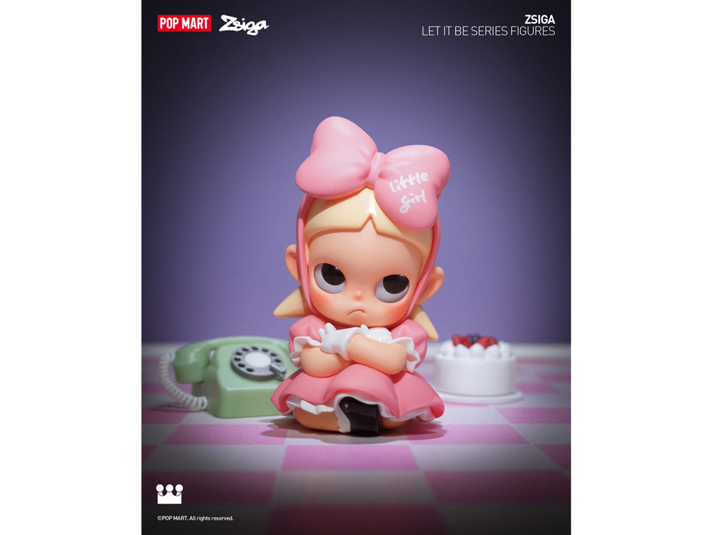 Игрушка сюрприз с коллекционной фигуркой ZSIGA, серия Let It Be, Pop Mart ZLIB-01