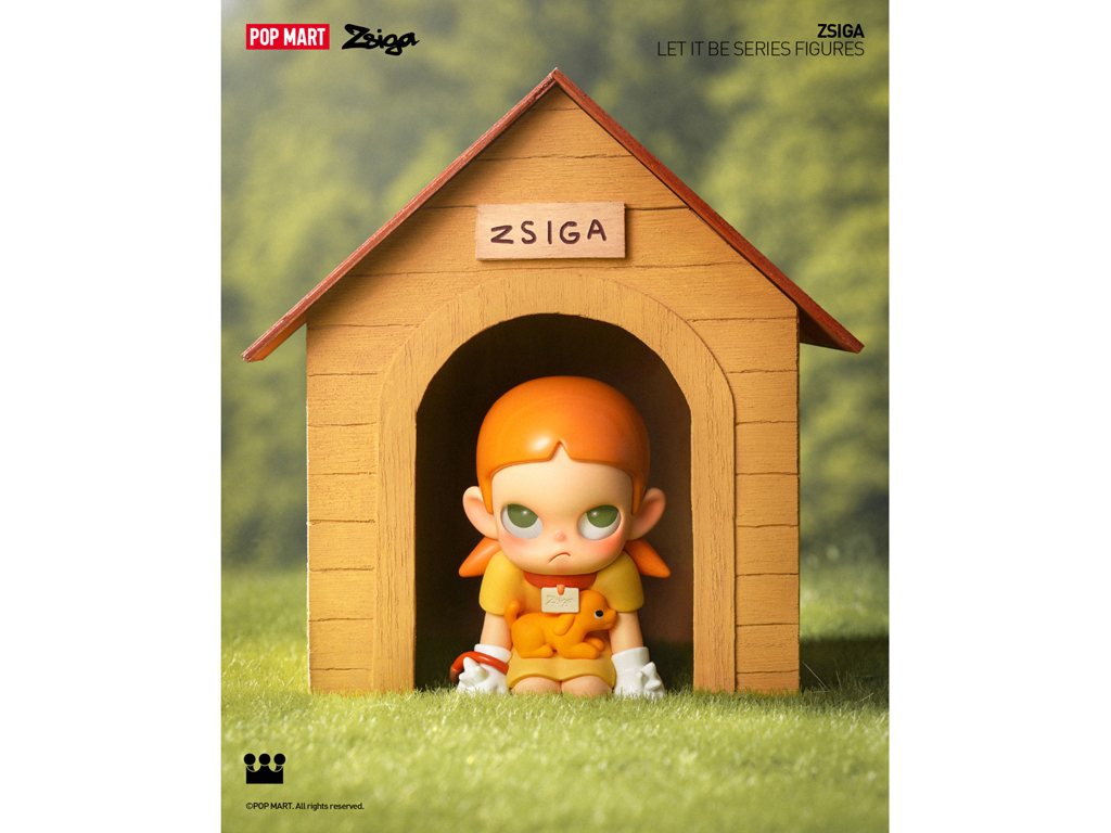 Игрушка сюрприз с коллекционной фигуркой ZSIGA, серия Let It Be, Pop Mart ZLIB-01