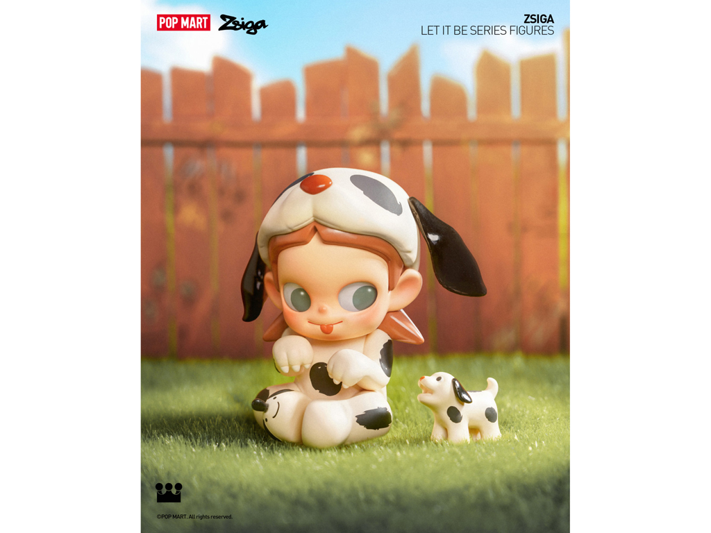 Игрушка сюрприз с коллекционной фигуркой ZSIGA, серия Let It Be, Pop Mart ZLIB-01